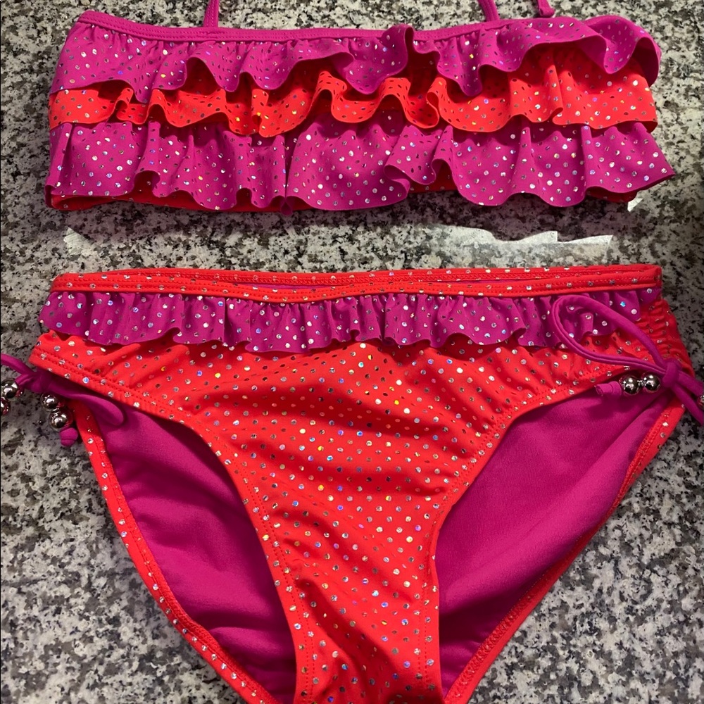 Girls Swim Top and Bottom
